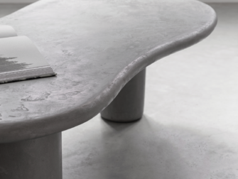 organische betonlook tafel